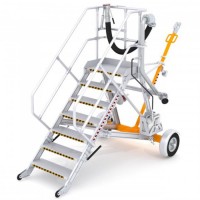 德國Zarges可移動臺階平臺梯子