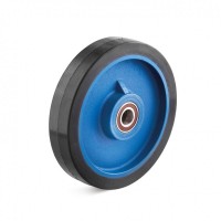 德國TORWEGGE彈性實心橡膠輪 0047992于飛行箱行業(yè)使用