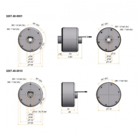 Ketterer無刷直流電機(jī) 3206.00-0001 電壓范圍：12V 至 48V