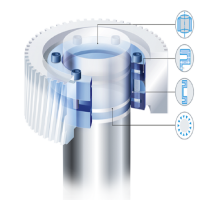 德國spieth 防松螺母系列 MSA  接觸面減小