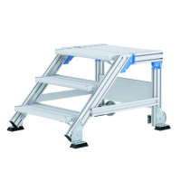 德國ZARGES維護(hù)樓梯 可選擇固定式或移動(dòng)式版本，由特殊鋁板制成