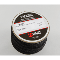 石墨紗，石墨填充2001型填料非常適合用于嚴(yán)酷工況閥門(mén)和旋轉(zhuǎn)軸應(yīng)用.