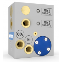 WITT Gasetechnik氣體混配器KM20-ECO型氣動工作原理