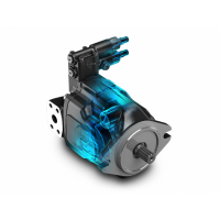 意大利Casappa 可變排量軸向柱塞泵斜盤設計，非常適合移動液壓應用中的開路