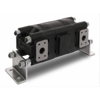 Casappa 齒輪流量分配器，由高電阻鋁合金制成，可用作流量均衡器