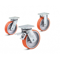 torwegge重型腳輪，可用于運輸重達(dá) 10,000 kg 的貨物