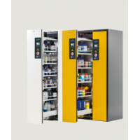asecos 為眾多行業(yè)提供合適的危險材料柜，用于安全且合法的存儲
