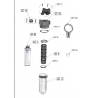 cintropur水過濾器帶活性炭的凈水器SL 240 NW 25緊湊型