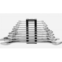 Bahco公制雙開(kāi)口扳手套裝黑色塑料夾6M/10C 6M/12C鍍鉻微啞光