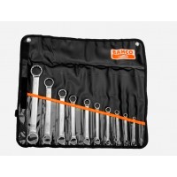 Bahco公制平頭雙環(huán)形端頭扳手塑料袋套裝4M/T 米制4M/C