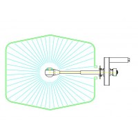 布隆迪bolondi 噴頭XB523PPD XC031_240°特殊版本清潔旋轉(zhuǎn)式噴嘴