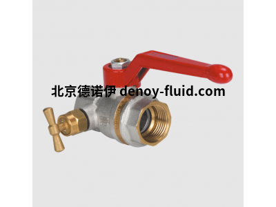 EFFEBI Aster ACS Art.2375黃銅球閥帶排水管