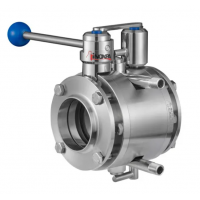 Inoxpa A470泄漏蝶閥，可安全分離產(chǎn)品，并防止在墊圈失效時意外混合