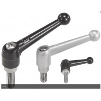 KIPP K0117外螺紋英寸和公制經(jīng)典球形可調式拉手