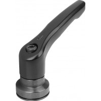 KIPP內(nèi)螺紋K1599可調(diào)節(jié)手柄夾緊力增強(qiáng)器黑色氧化鋼