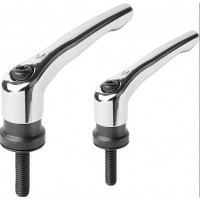 KIPP可調(diào)節(jié)手柄夾緊力增強(qiáng)器鋅內(nèi)外螺紋K1599_HV