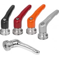 KIPP K1626可調(diào)節(jié)手柄不銹鋼插件夾緊力增強(qiáng)器內(nèi)螺紋