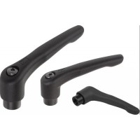 KIPP內(nèi)螺紋K0752_SE可調(diào)式手柄磨砂處理英寸公制?