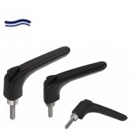 KIPPK0982內(nèi)外螺紋可調(diào)式手柄塑料銷不銹鋼插件