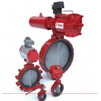 bray 3W/3L系列襯膠蝶閥不銹鋼雙向氣泡級密封