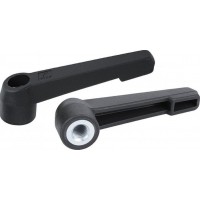 KIPP K0175系列不可調(diào)塑料手柄藍(lán)色鈍化鋼螺紋插件