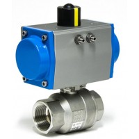 bar PKN帶有浮動(dòng)精密球氣動(dòng)執(zhí)行器閥門二通自動(dòng)閥