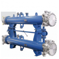 FUNKE 管殼式換熱器，主要用于冷卻潤(rùn)滑油和液壓油或水等液體