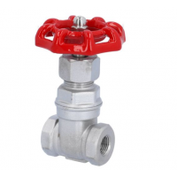 END-Armaturen閘閥，內(nèi)螺紋連接，閥體及外殼材質(zhì)為不銹鋼材質(zhì)