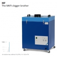 Fuchs Umwelttechnik KFS型過濾裝置，提取量最大為每小時(shí)80立方米