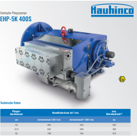 Hauhinco EHP-5K 400S 五工柱塞泵，帶板閥，工作壓力高達 420 bar