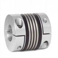 R+W 波紋管聯(lián)軸器，高精度、零背隙和扭轉(zhuǎn)剛度 2 - 10,000 NM