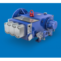 Hauhinco EHP-3K 125、150 三缸柱塞泵，采用底腳和法蘭設(shè)計