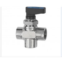 RIEGLER  安培1083型號用于分流介質(zhì)的 3 通球閥